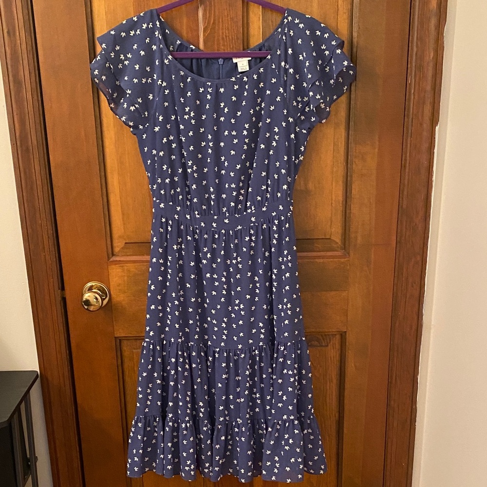 Blue dress